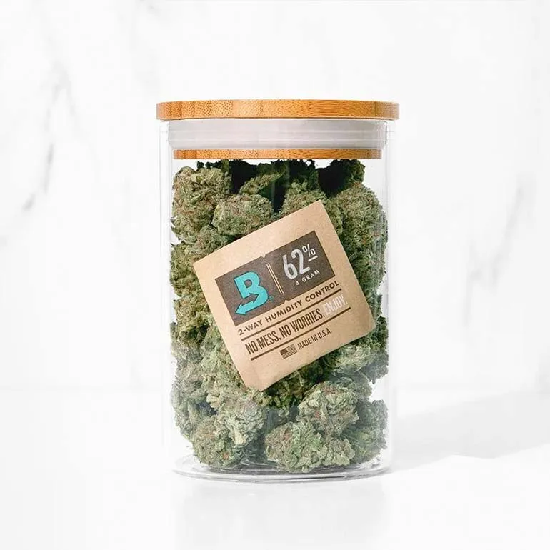 100 Individually Wrapped 4g Boveda 62% Pack