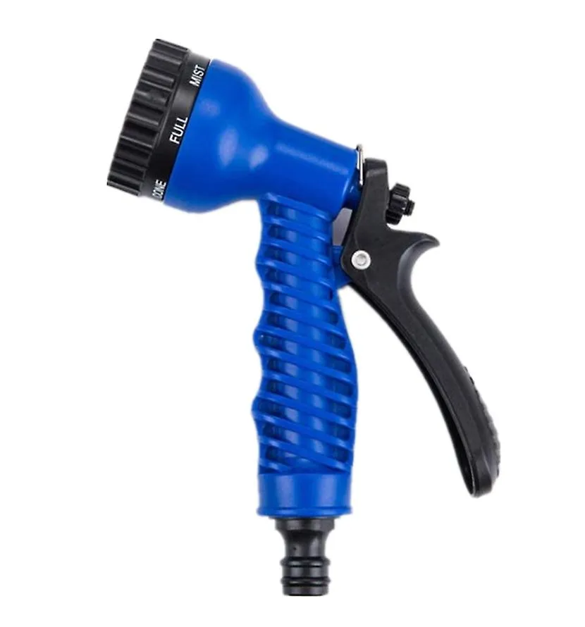 100ft blue 25ft-100ft Expandable Flexible Garden Water Pipe With Spray Gun AZ15