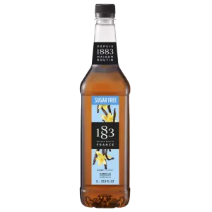 1883 Sugar Free Vanilla Syrup 1L Plastic Bottle