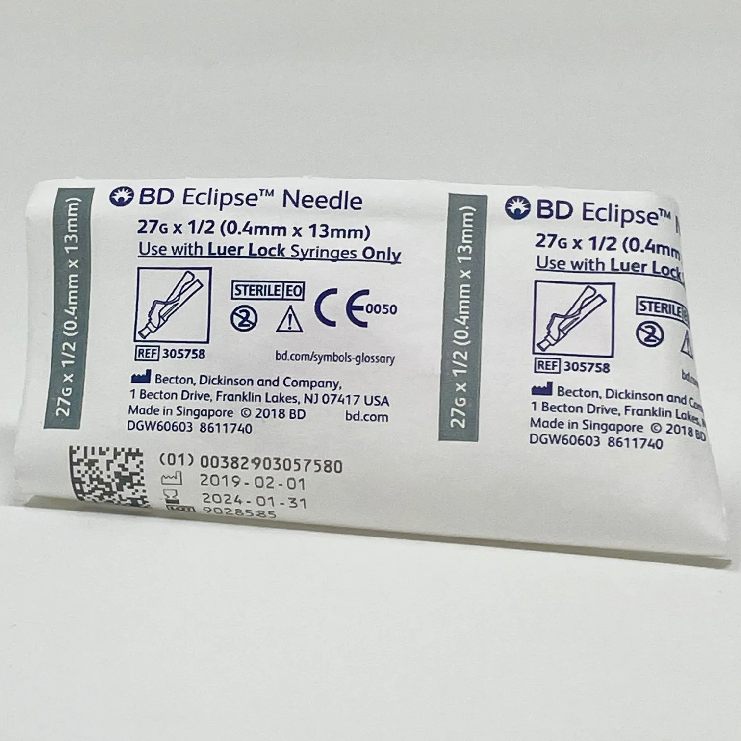 27G Needle Eclipse Safety | BD