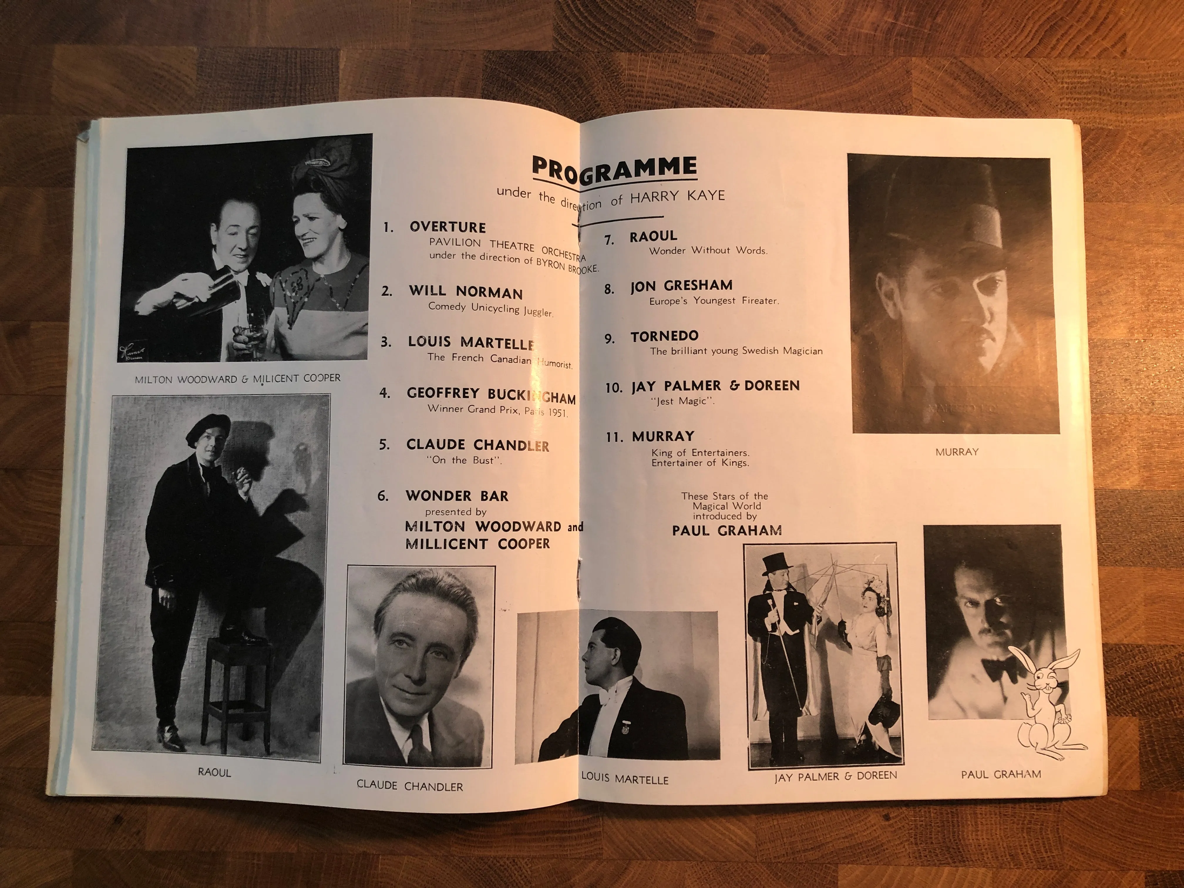 4 Magic Programs/Advertisement Pieces