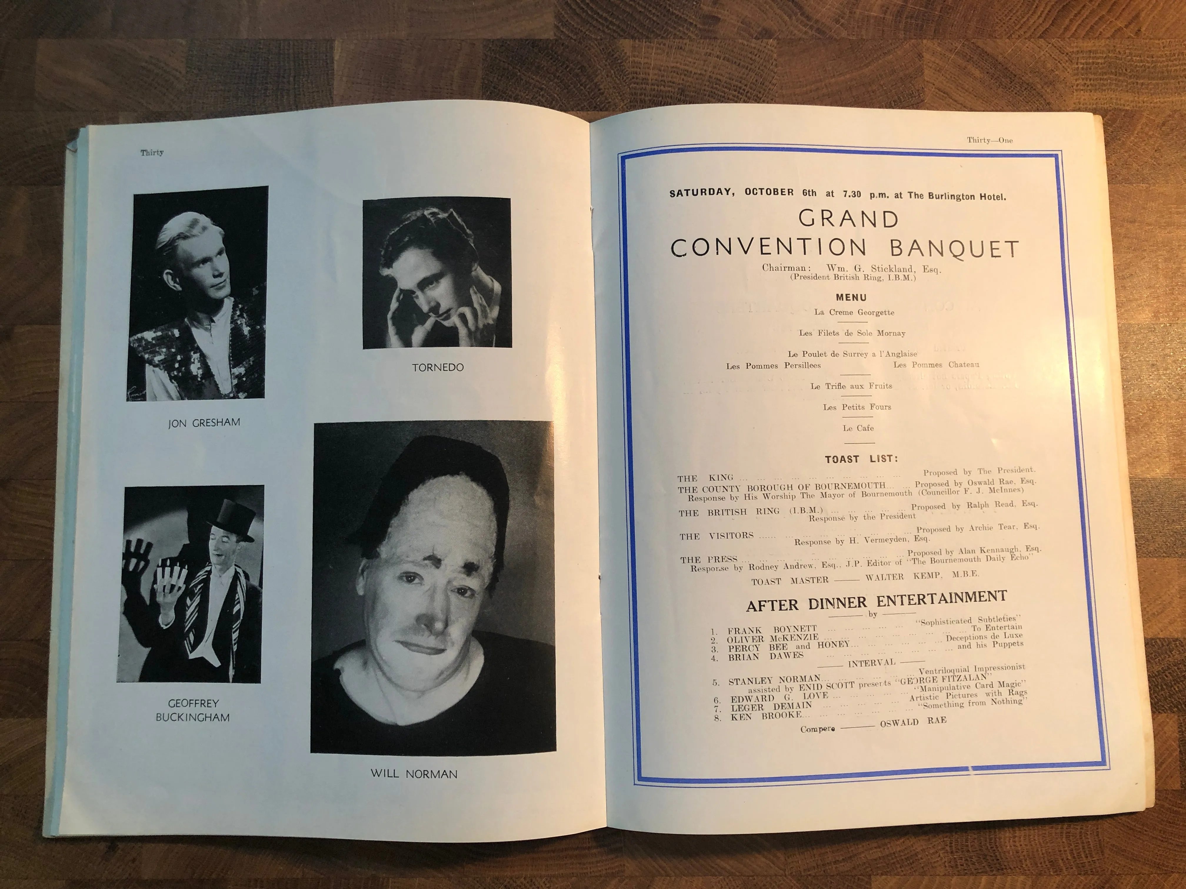 4 Magic Programs/Advertisement Pieces
