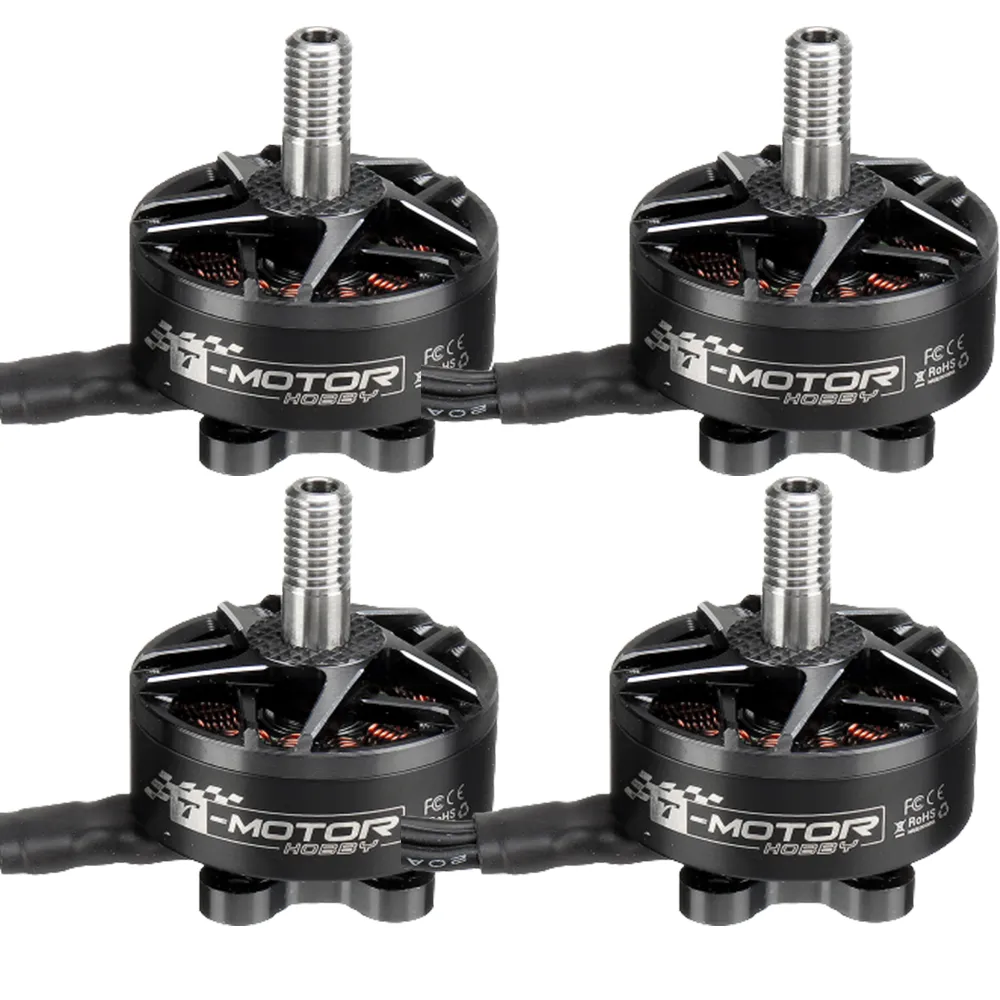 4 PCS T-Motor F60 Pro IV V2 2207 1950KV 4-6S Brushless Motor Blue Color Version for RC Drone FPV Racing