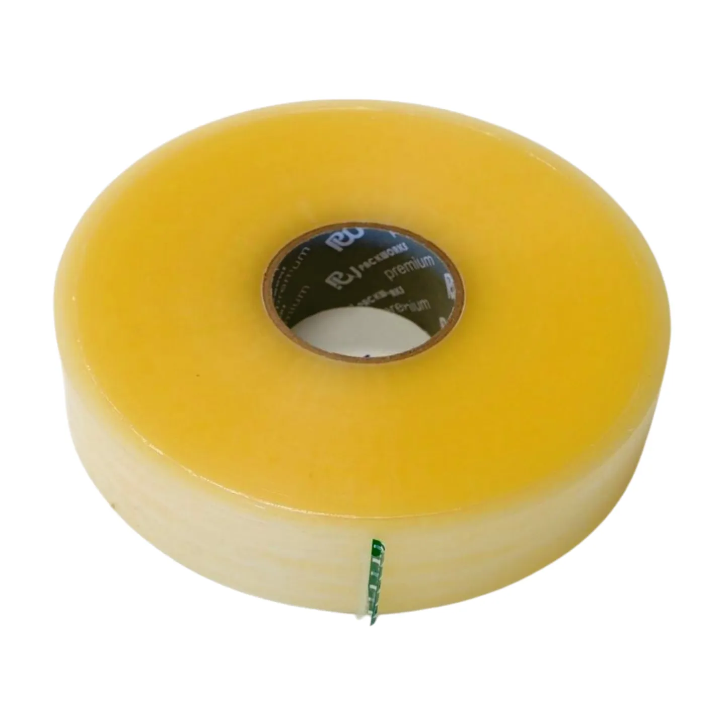 48MM X 1000M PREMIUM CLEAR HOT MELT MACHINE RUBBER TAPE - PER ROLL (CTN 6)