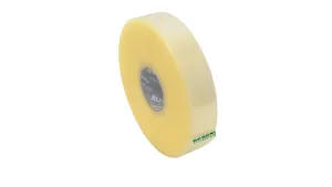 48MM X 1000M PREMIUM CLEAR HOT MELT MACHINE RUBBER TAPE - PER ROLL (CTN 6)