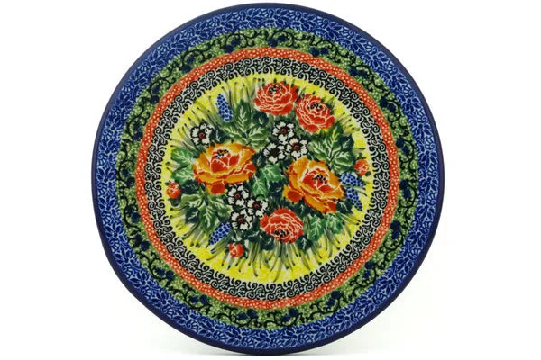 8" Cake Stand - Splendid Morning Glow