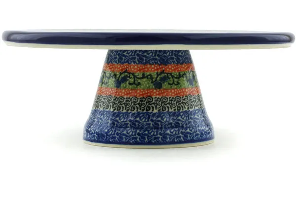8" Cake Stand - Splendid Morning Glow