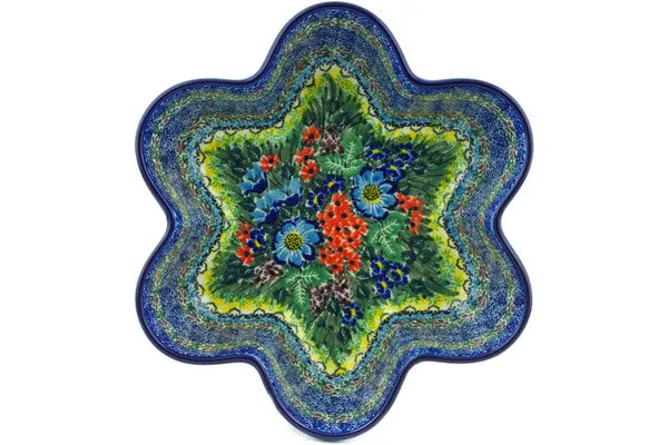 9" Star Shaped Bowl - Splendid Meadow