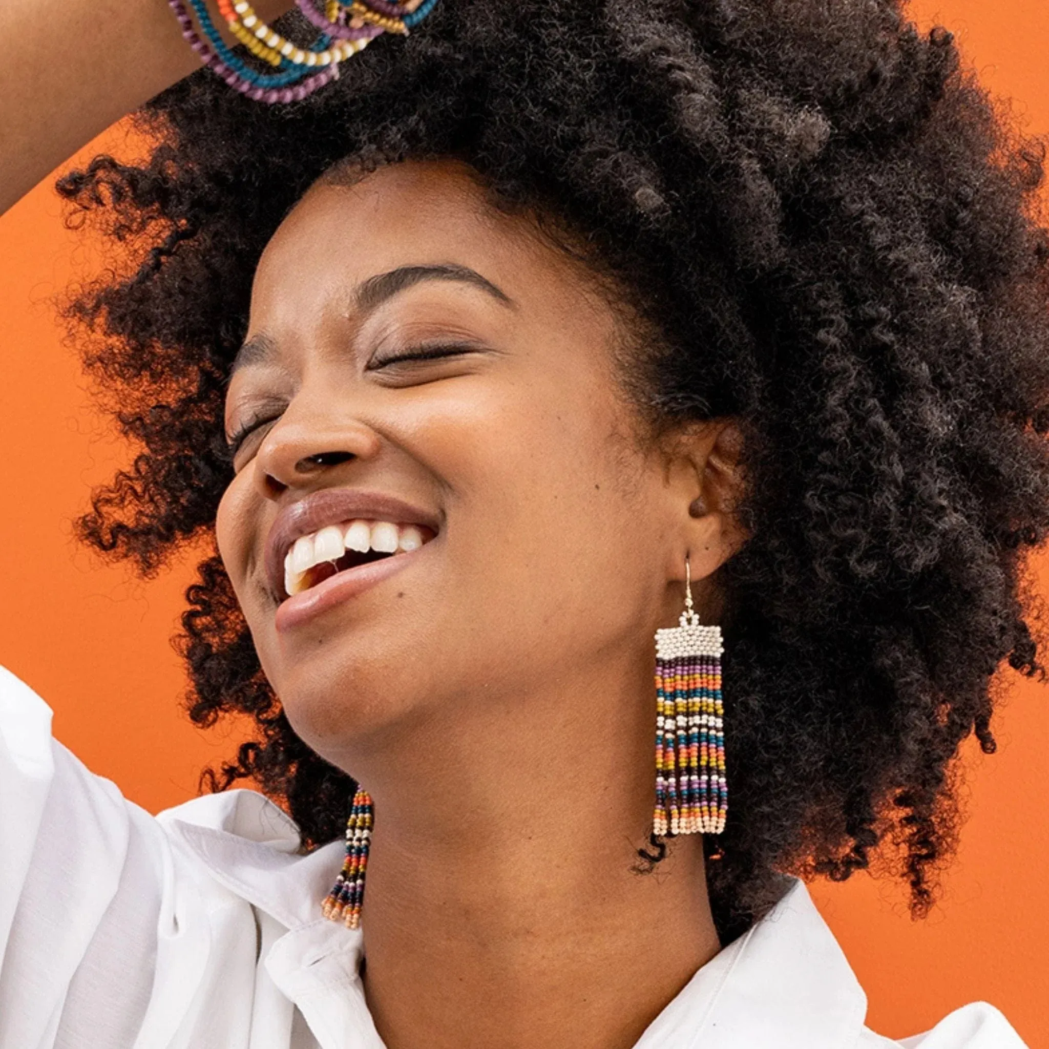 Adaline Amsterdam Beaded Earrings
