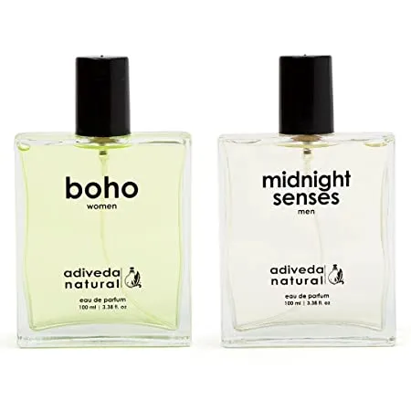 Adiveda Natural Boho & Midnight Senses For Men & Women Eau de Parfum - 200 ml