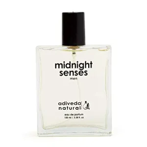 Adiveda Natural Midnight Senses Eau De Parfum For Women & Men - Spicy Oriental Scent - 100 ml