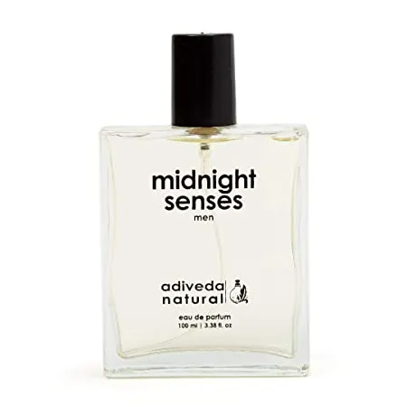 Adiveda Natural Midnight Senses Eau De Parfum For Women & Men - Spicy Oriental Scent - 100 ml