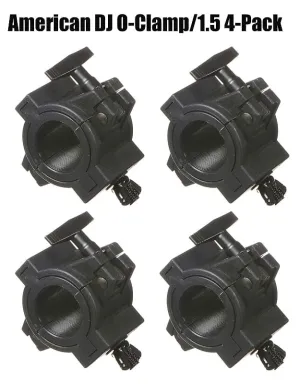 American DJ O-CLAMP/1.5 (4 pcs.) American DJ O-Clamp/1.5 4-PACK