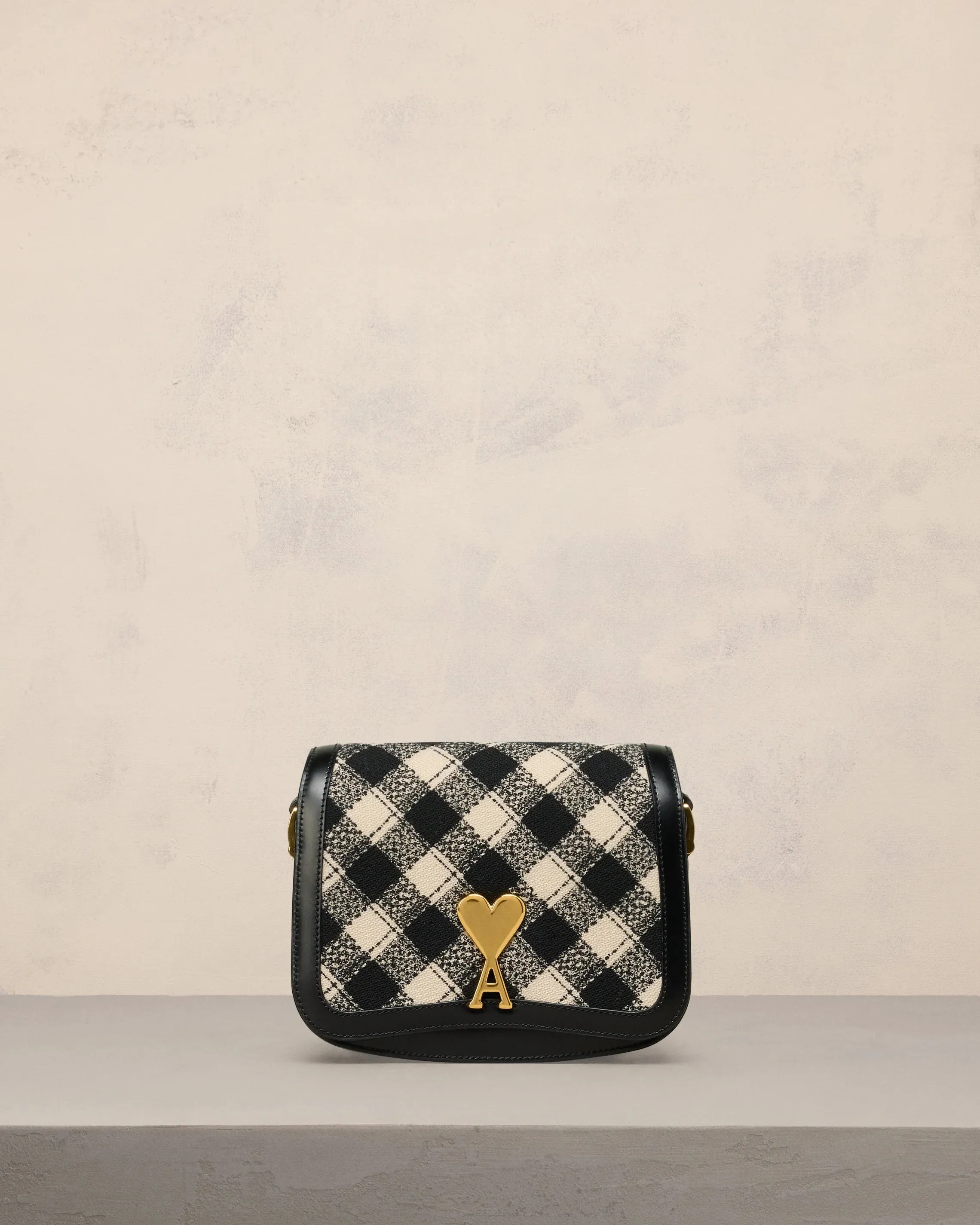 Ami Paris - Sac à Main Paris Paris - Noir/Ecru