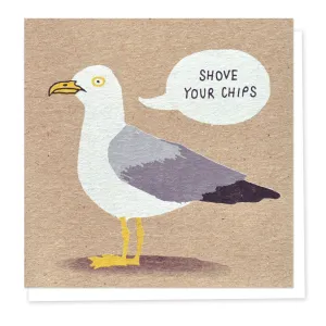 Angry Seagull Card