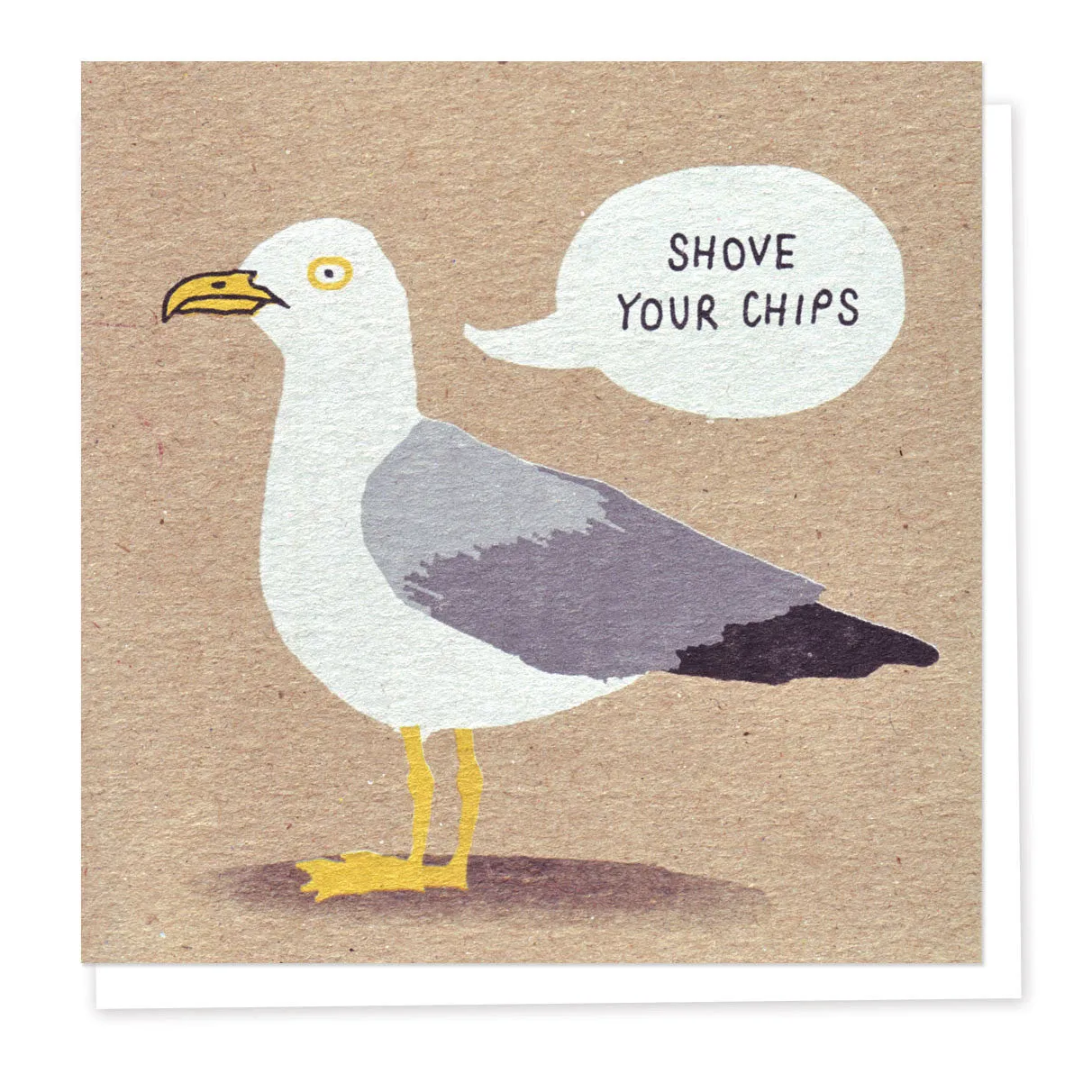 Angry Seagull Card