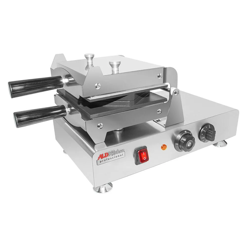 AP-113 Bubble Waffle Maker Machine | Swing Type Bubble Waffle Iron | Improved Manual Thermostat | Nonstick Coating