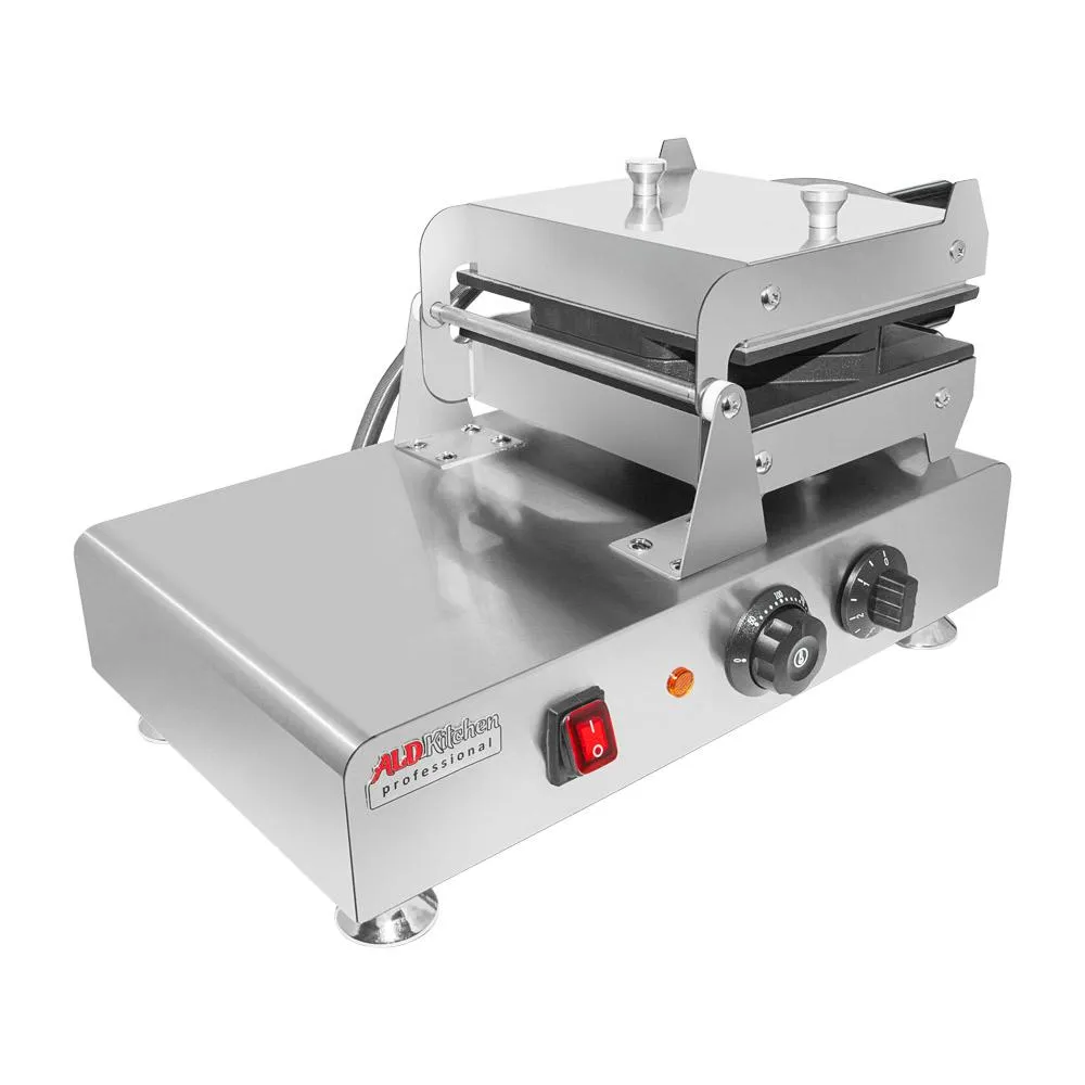 AP-113 Bubble Waffle Maker Machine | Swing Type Bubble Waffle Iron | Improved Manual Thermostat | Nonstick Coating