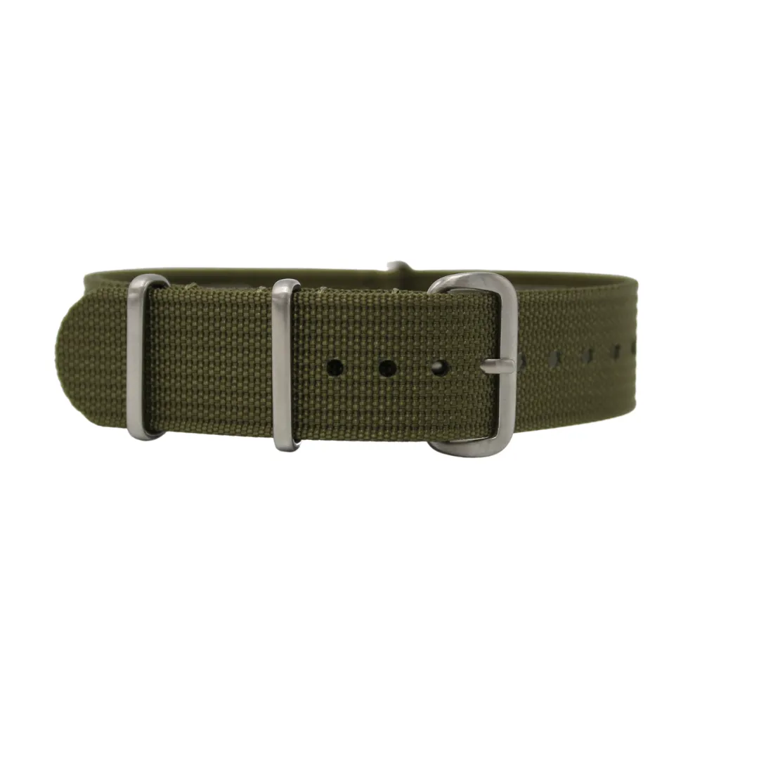 Army Green - Nato Watch Strap For Breitling Professional Series