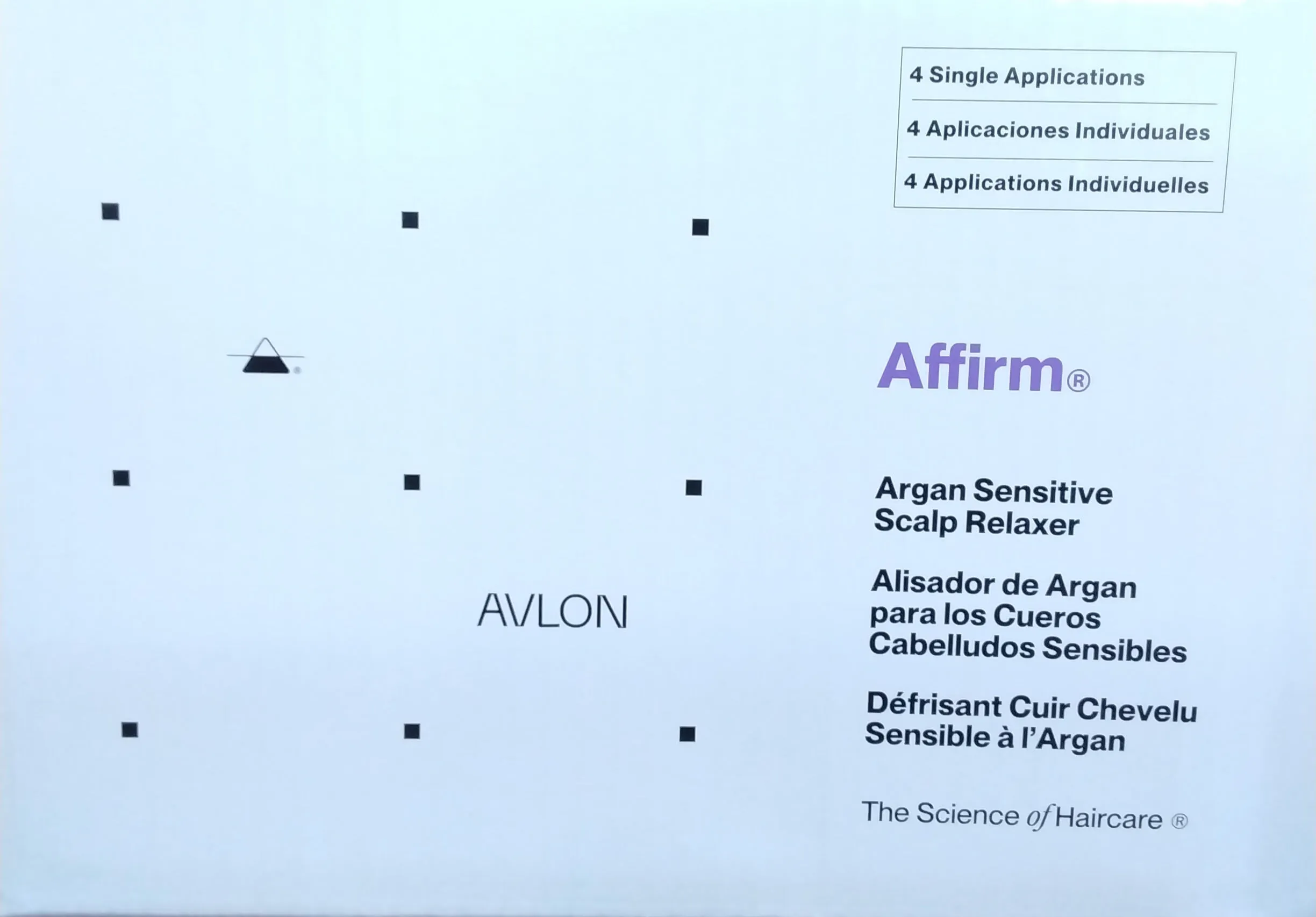 Avlon Affirm Argan Sensitive Scalp Relaxer Kit (Lic. Required)