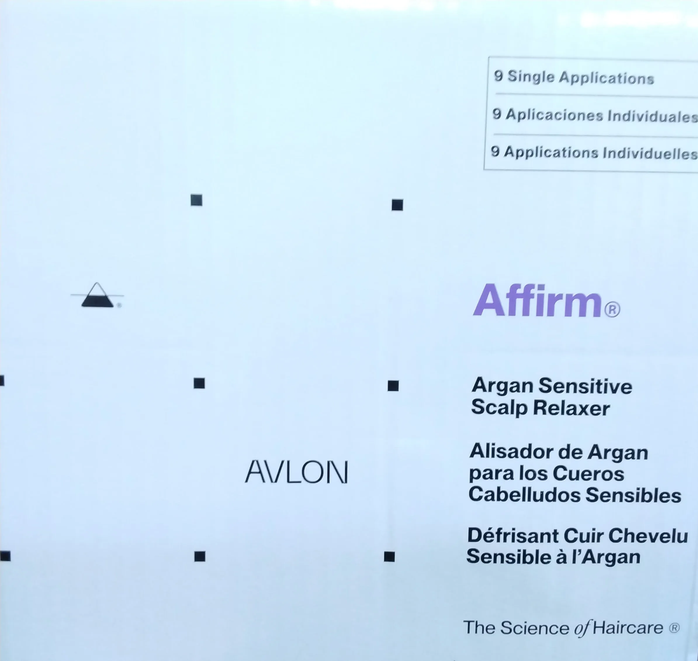 Avlon Affirm Argan Sensitive Scalp Relaxer Kit (Lic. Required)