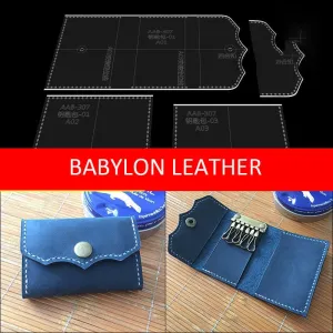 BABYLON™ Leather Key Holder DIY Gift Making Pattern AAB-307