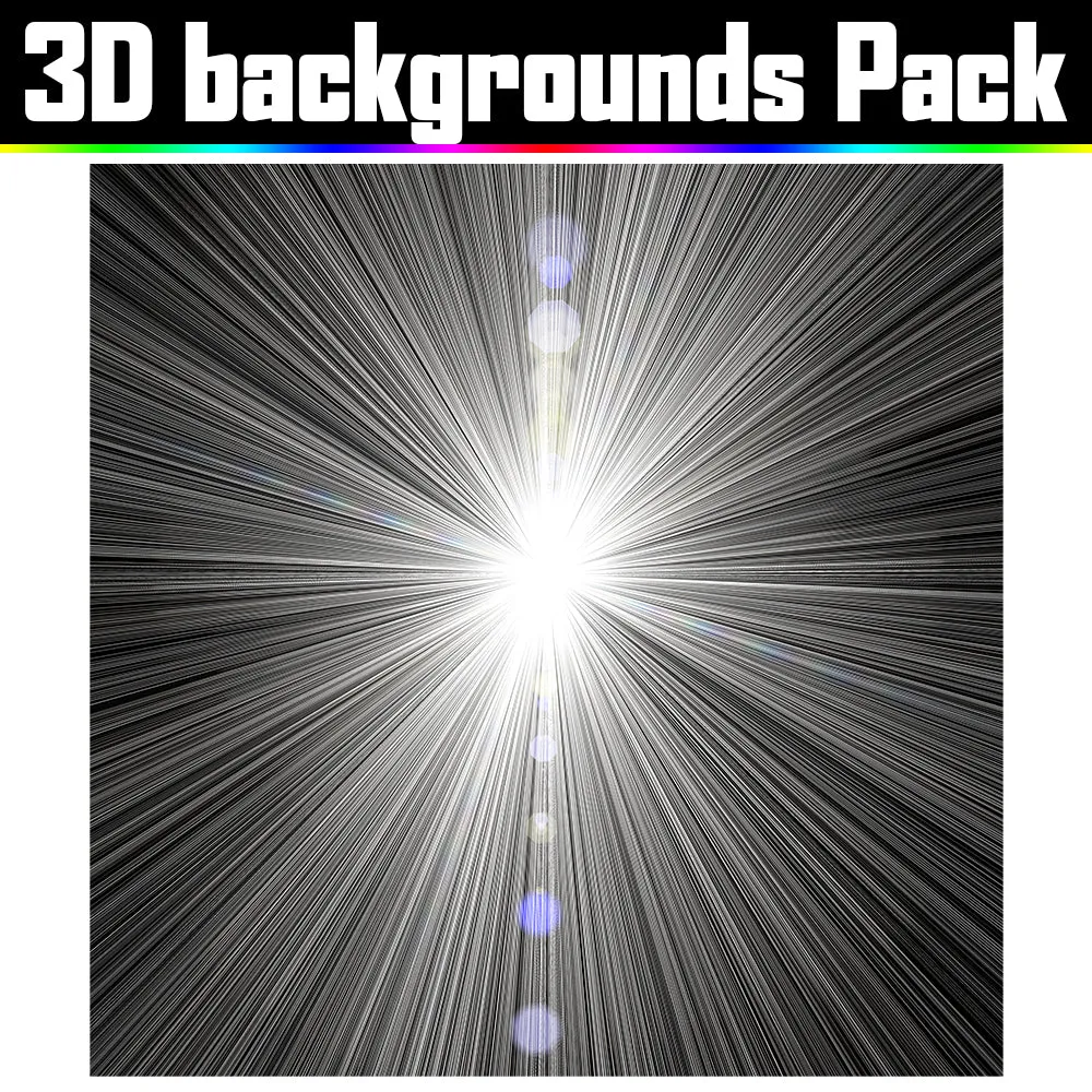 Backgrounds Asset Pack - Psychedelic Art Graphic Assets