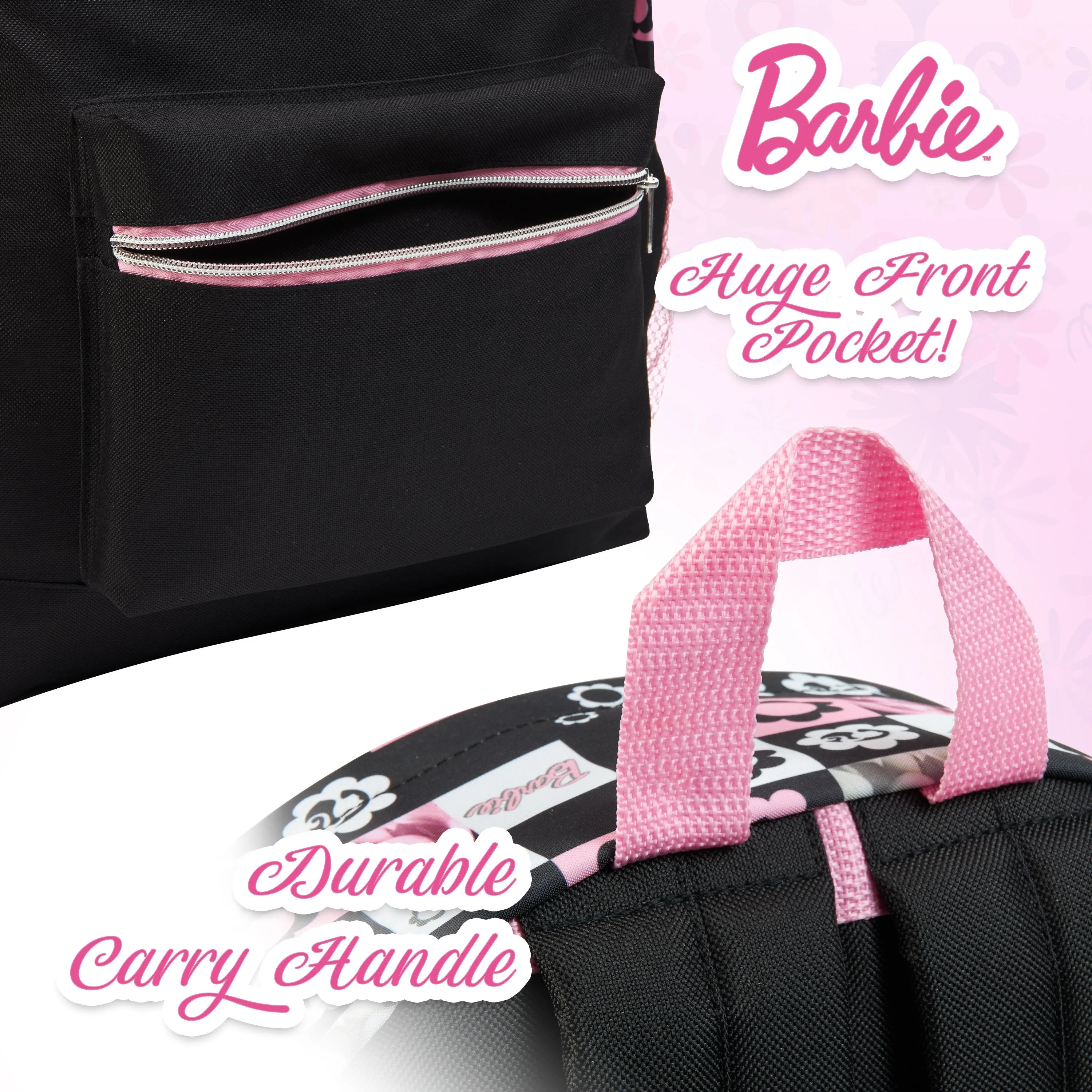 Barbie School Bag, School Backpack, Rucksack for Sport, Travel, Gifts for Girls