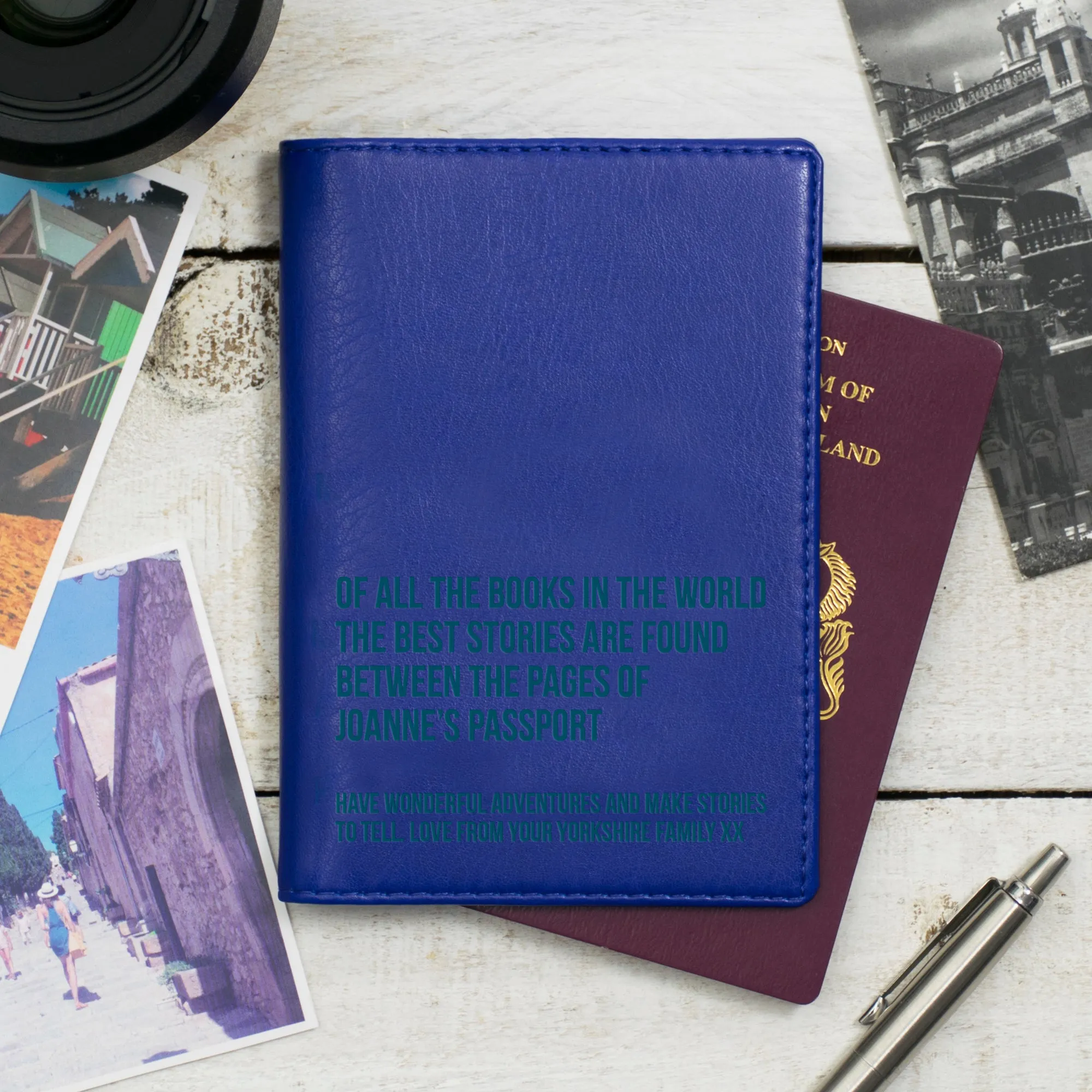 Best Stories Personalised Passport Holder