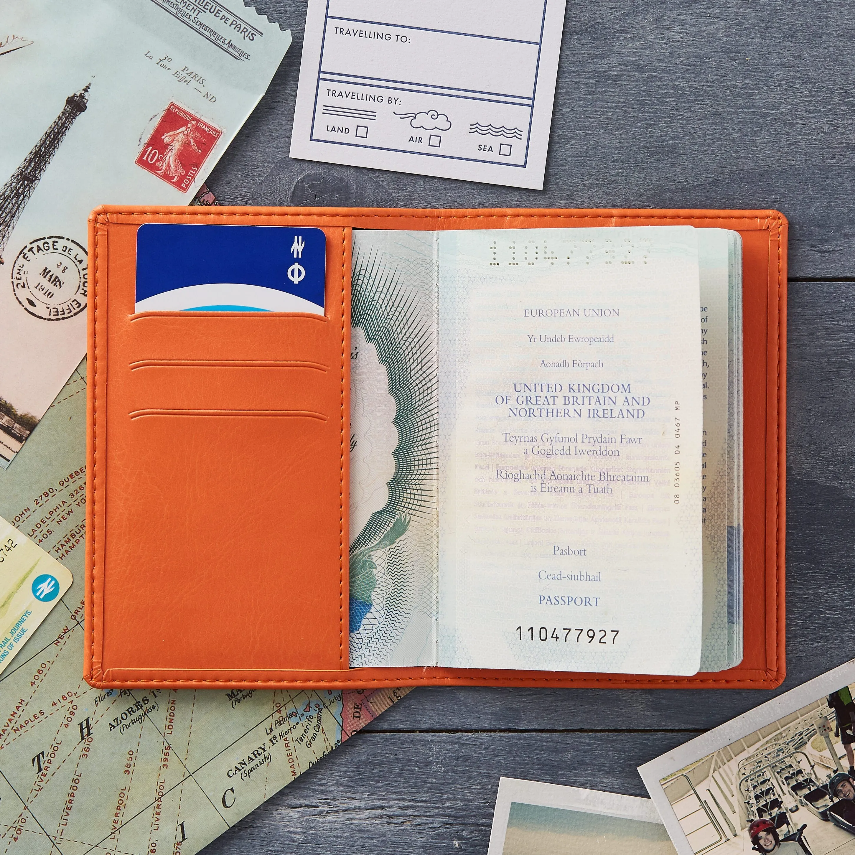 Best Stories Personalised Passport Holder