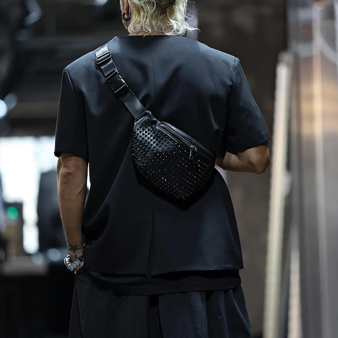 Black Thorn Waist Bag