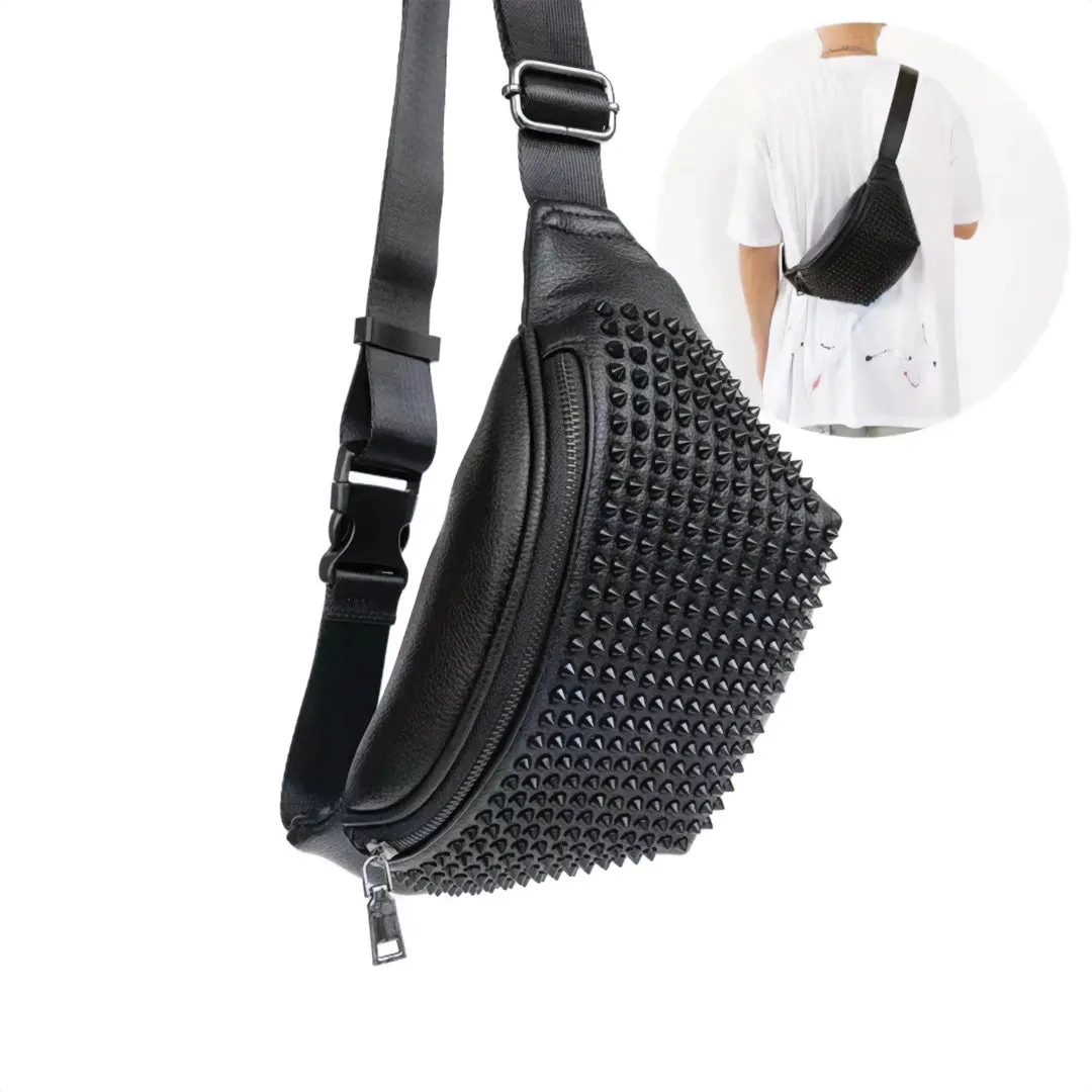 Black Thorn Waist Bag