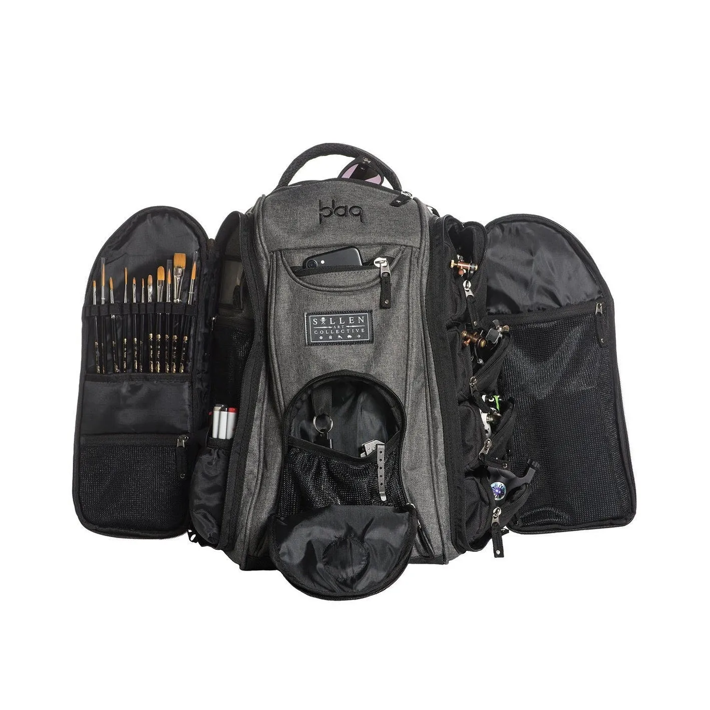 BLAQ PAQ Drone Globe Edition Tattooist Backpack