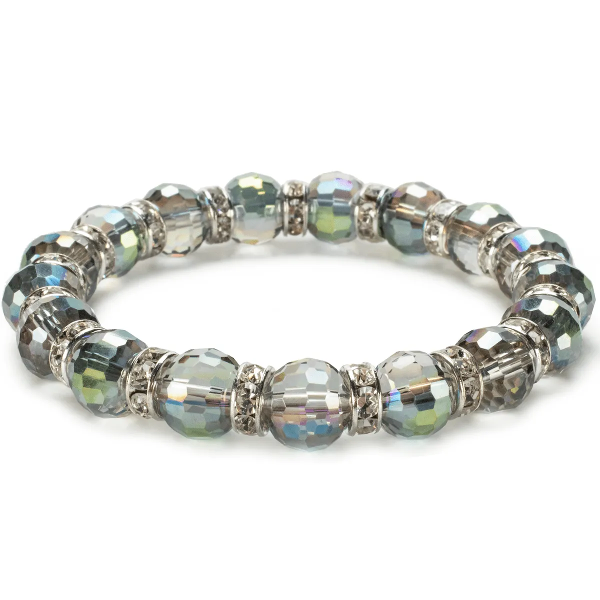 BLUE-BGG-RG - Gorgeous Glass - Rose Green Crystal