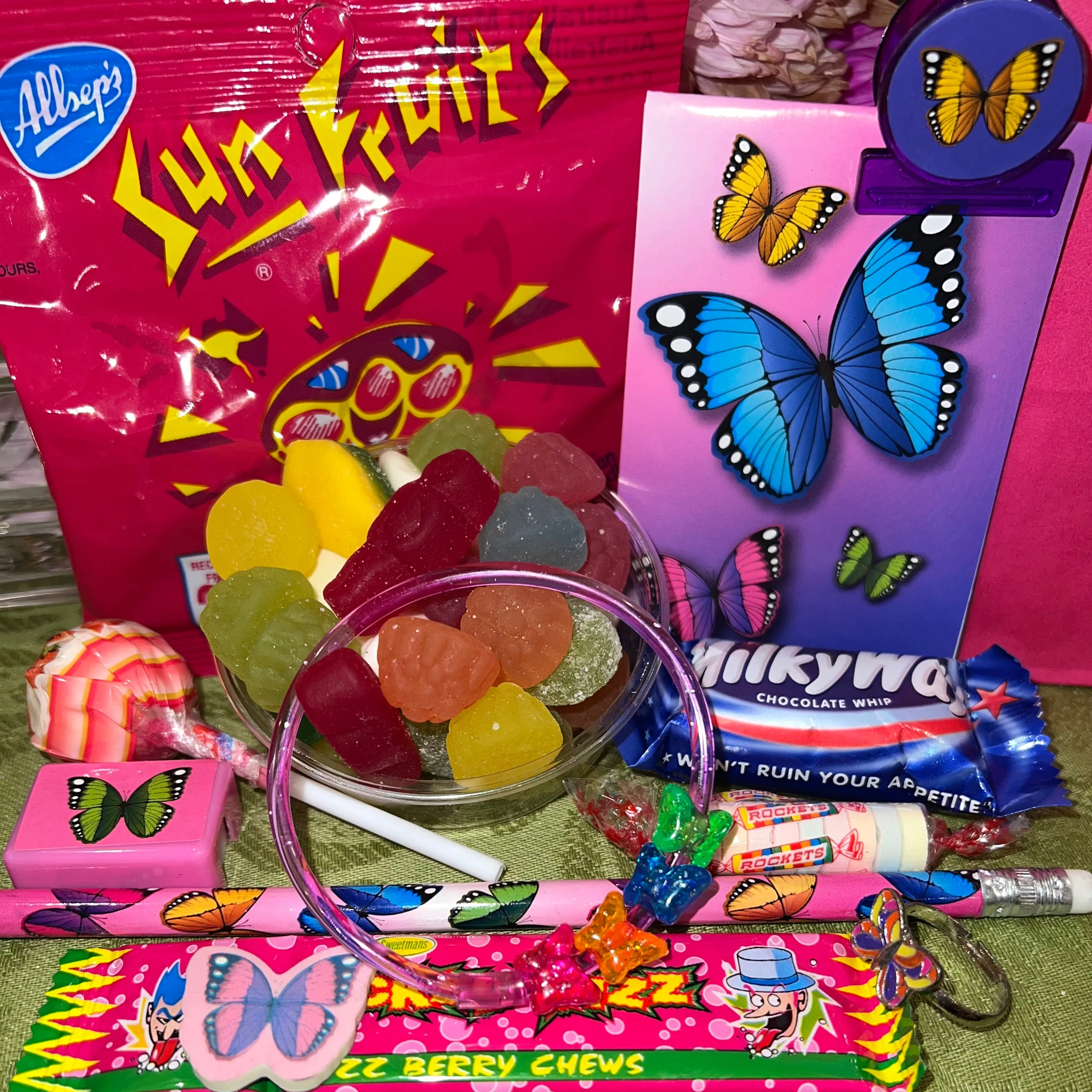 Butterfly Lolly Bag