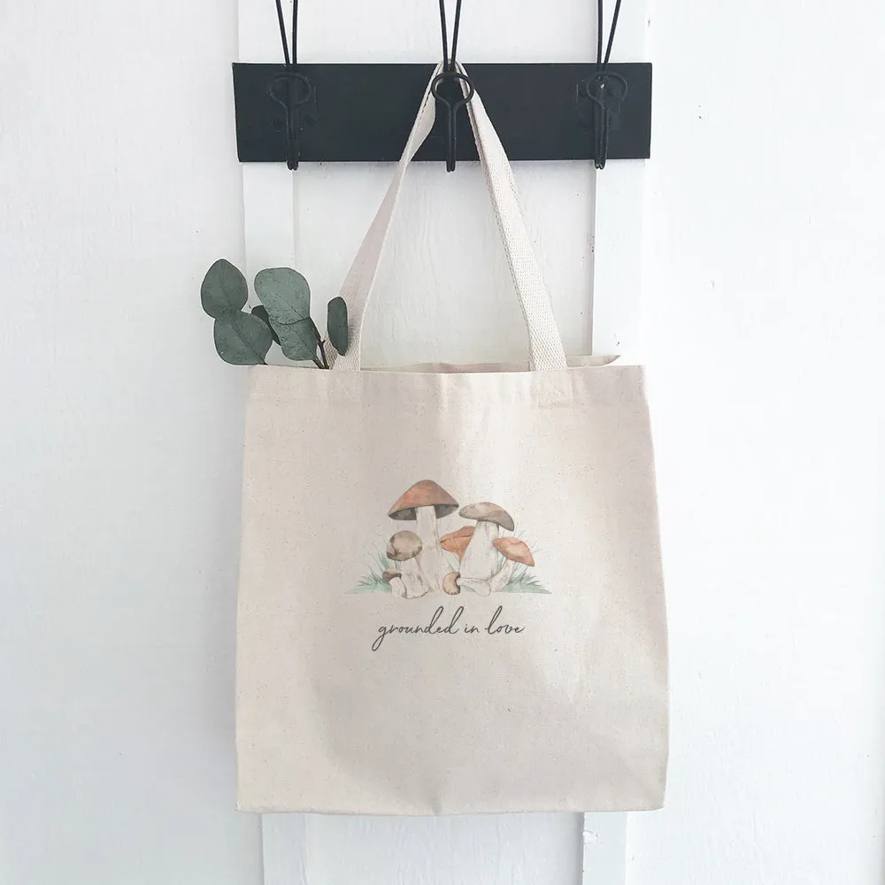 Canvas Tote Bag - Grounded in Love
