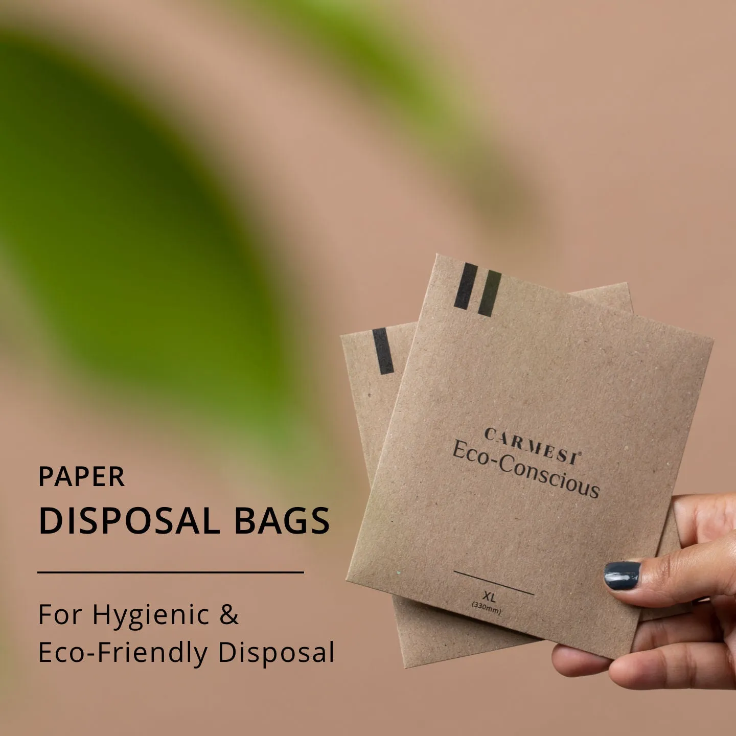 Carmesi Eco-Conscious - Sanitary Pads for Rash-Free   Eco-Friendly Periods (30 Large)