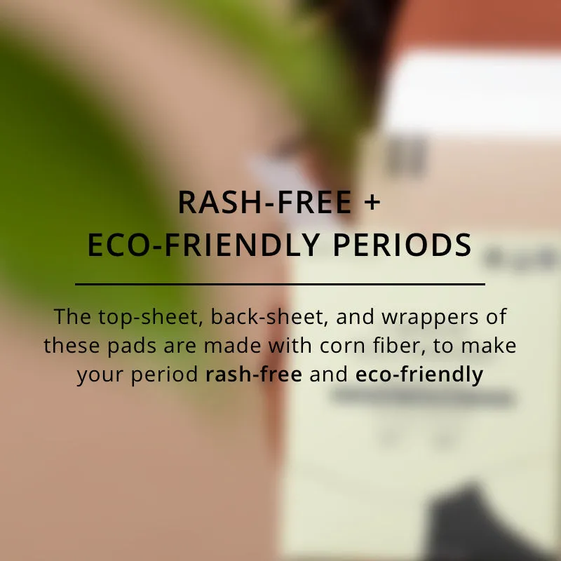Carmesi Eco-Conscious - Sanitary Pads for Rash-Free   Eco-Friendly Periods (30 Large)