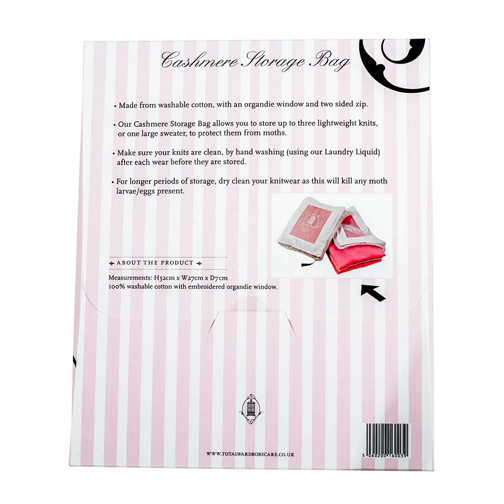 Cashmere Storage Bag