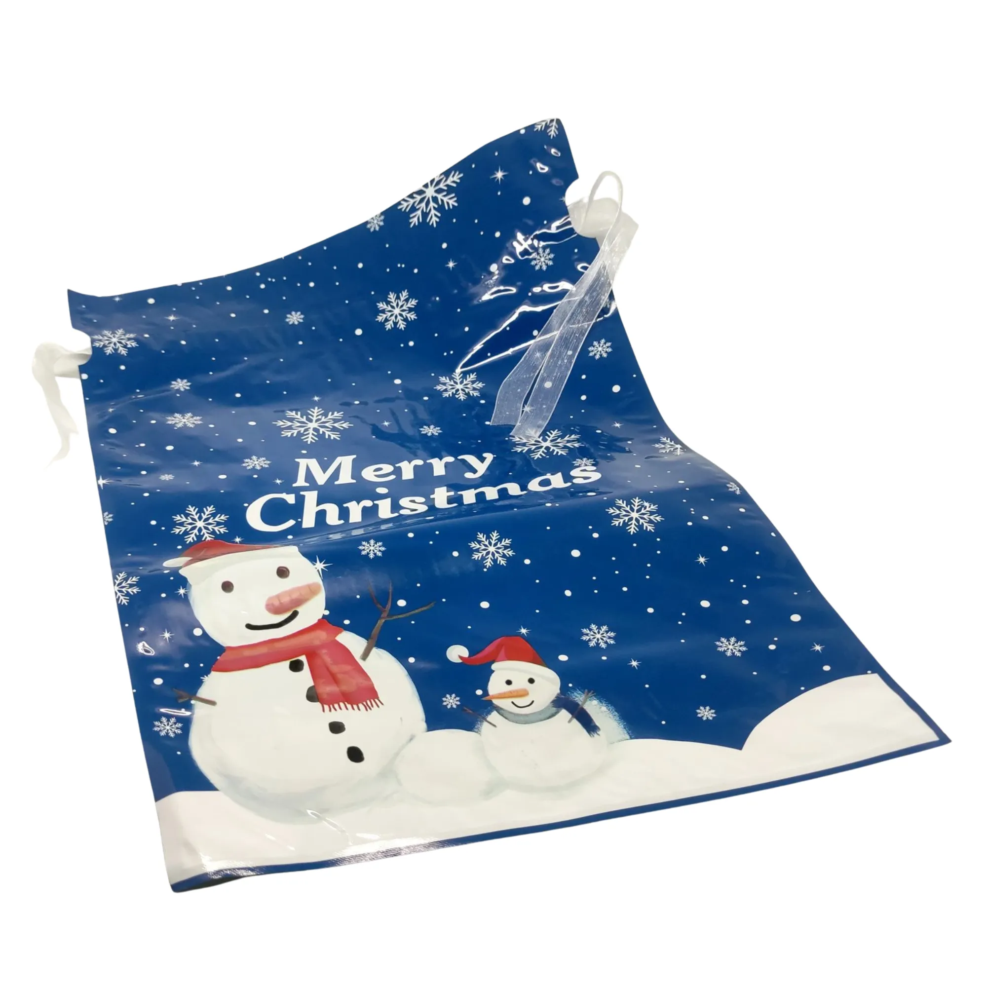 Christmas Theme Drawstring Gift Bag (Medium）