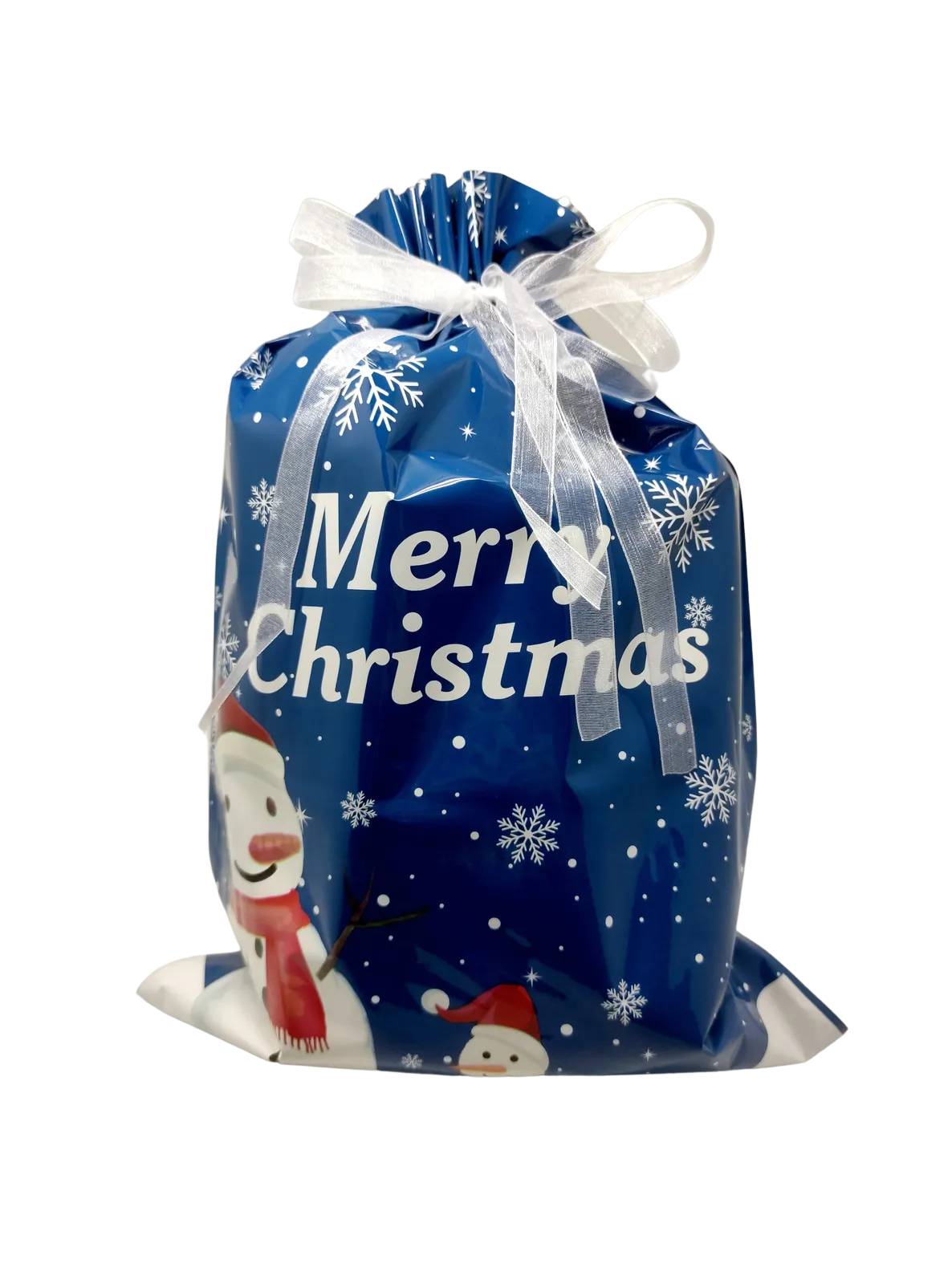 Christmas Theme Drawstring Gift Bag (Medium）