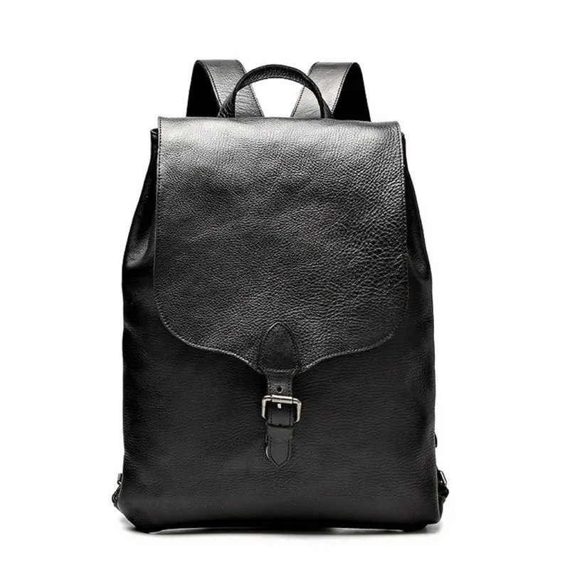 Classic Leather Backpack Women