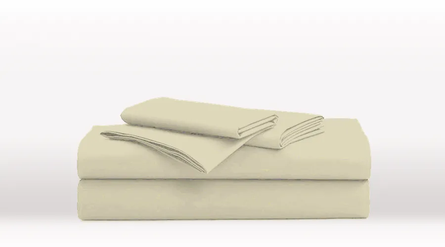 Cream Single Size Classic Sheet Set
