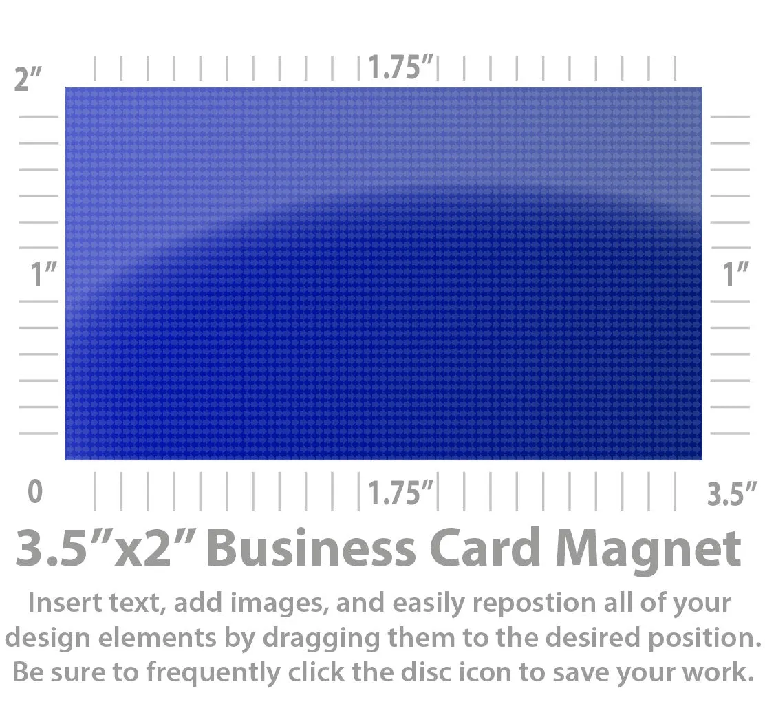 Custom Business Card Magnets