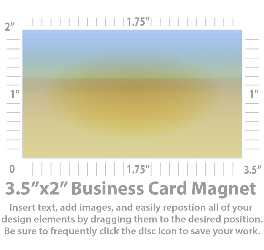 Custom Business Card Magnets