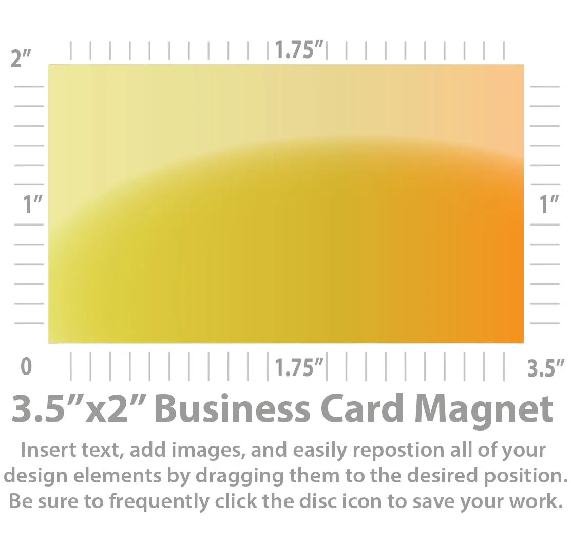 Custom Business Card Magnets