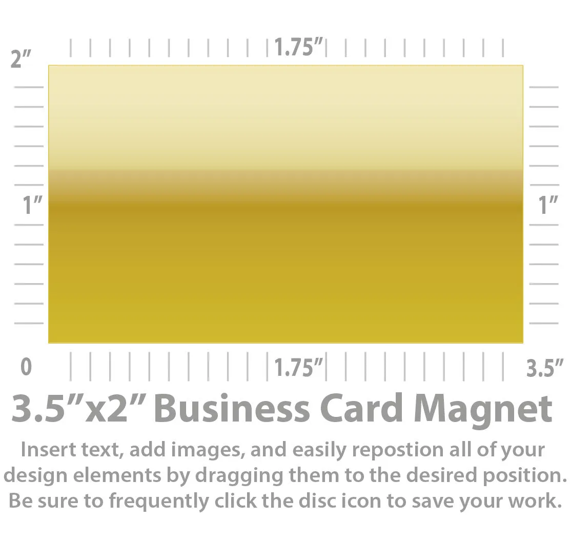 Custom Business Card Magnets