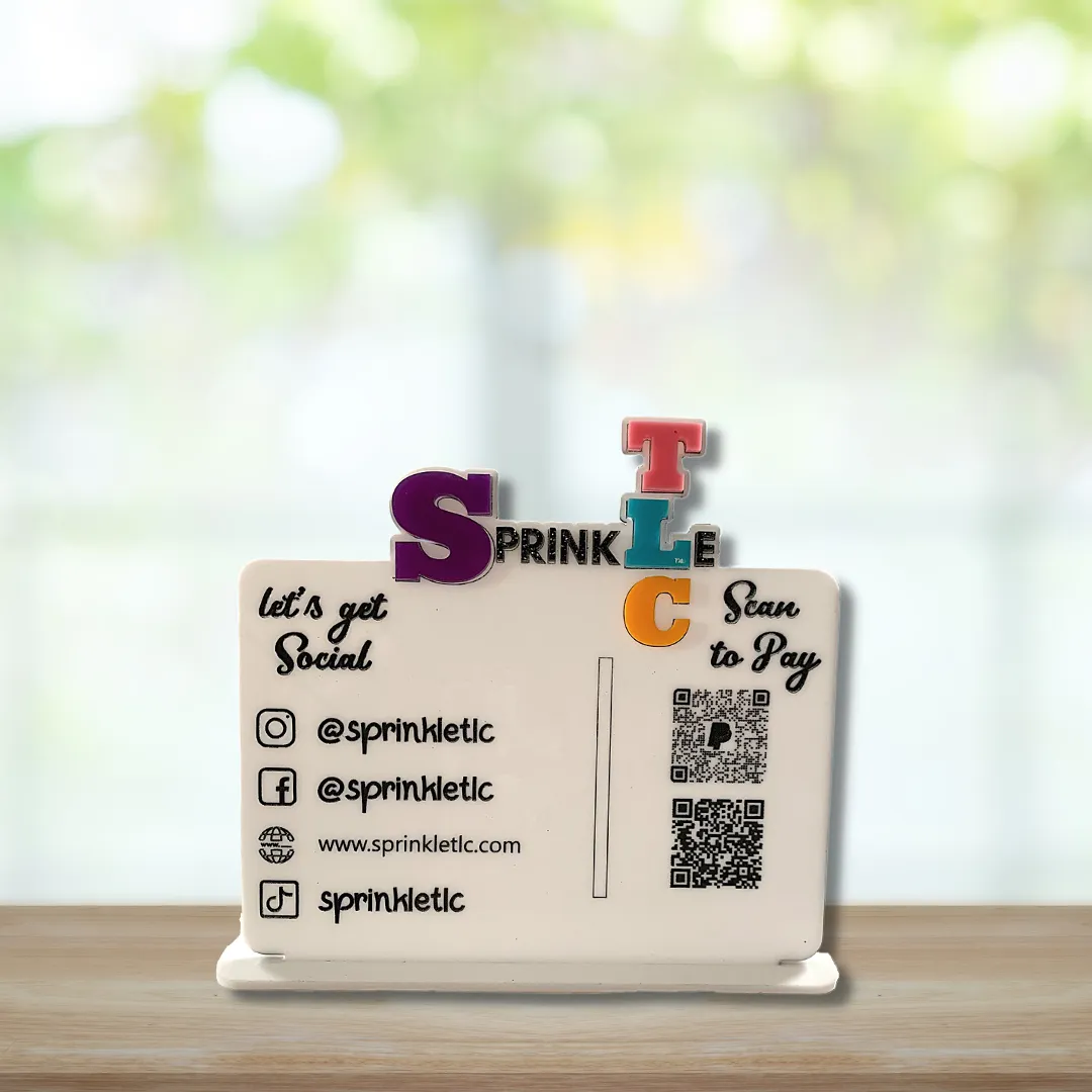 Custom Social Media Plaques/Signs