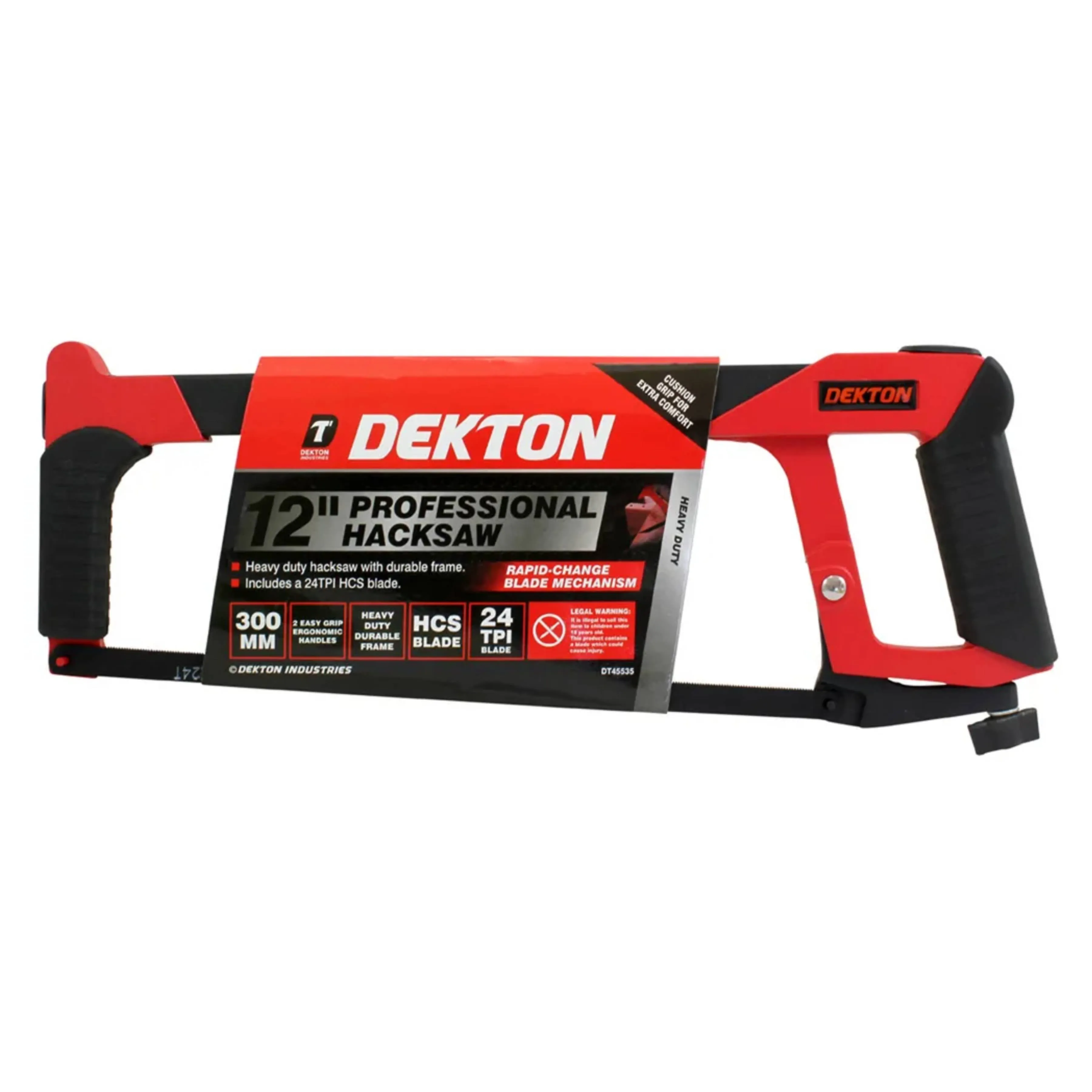 DEKTON 12" Professional Hacksaw