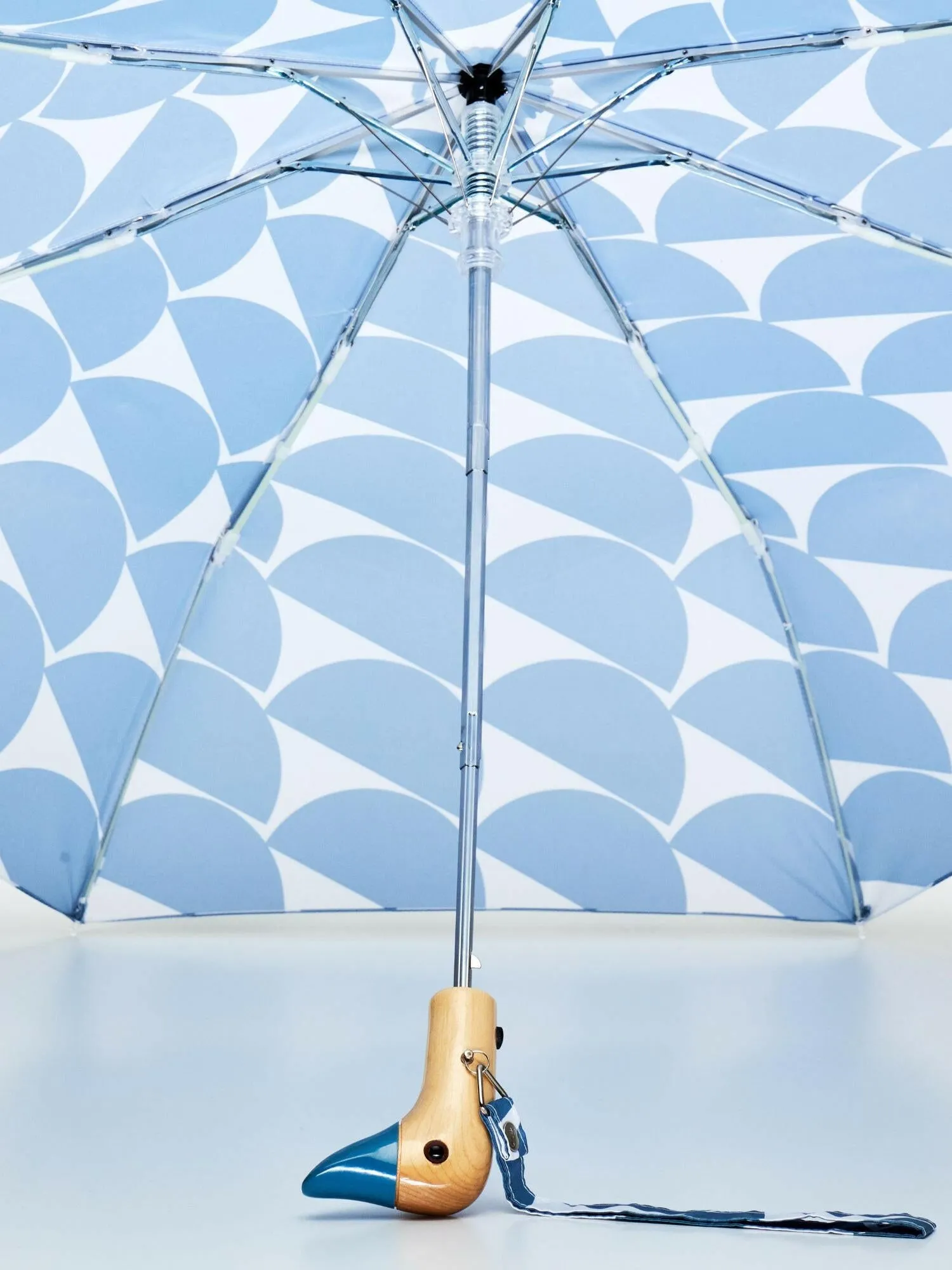 Denim Moon Eco-Friendly Compact Duck Umbrella